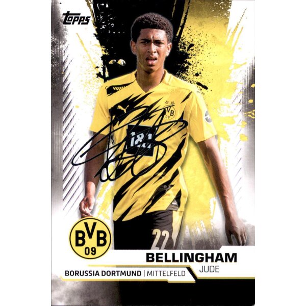 27 - Jude Bellingham XL - Topps BVB Borussia Dortmund 2021