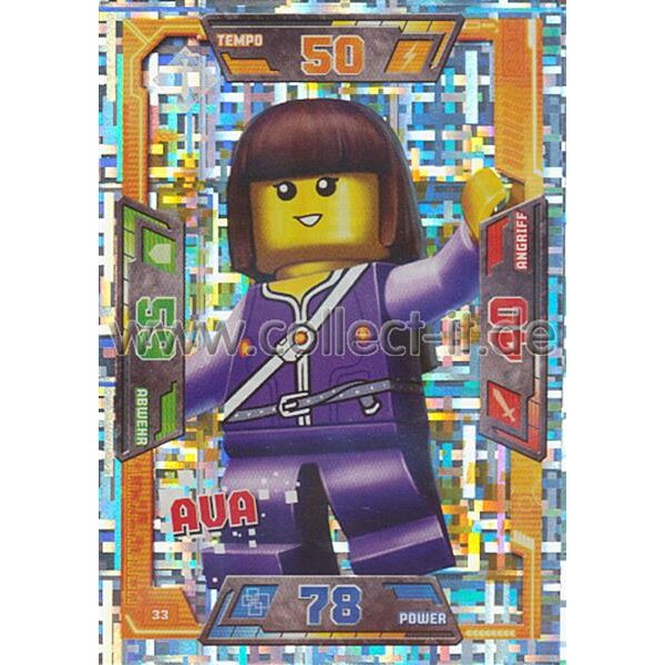 033 - Ava - Spezial Karte - LEGO Nexo Knights, 1,19 €