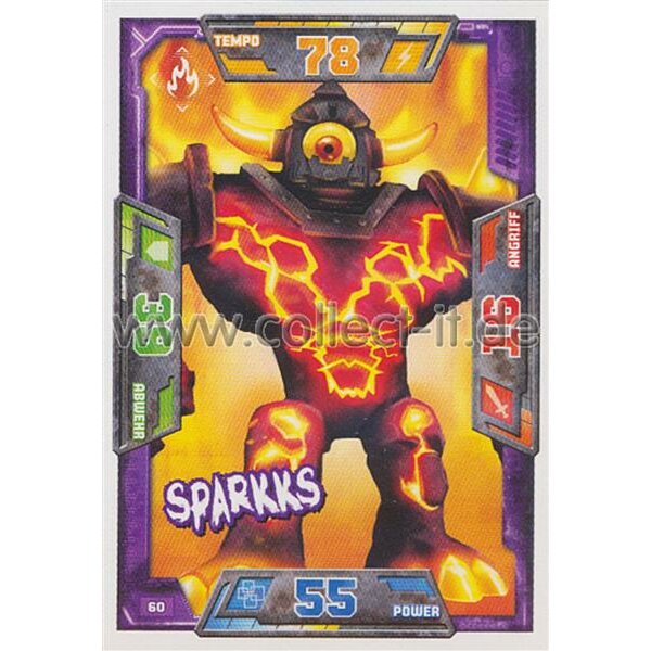 060 - Sparkks - Helden Karte - LEGO Nexo Knights