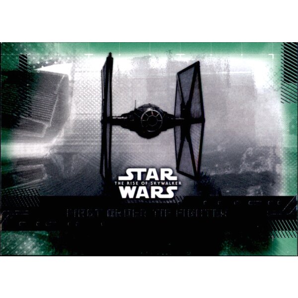 50 - First Order TIE Fighter - Grün - Rise of Skywalker