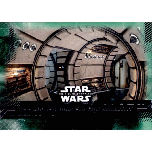 91 - The Millennium Falcon Hallway - Grün - Rise of Skywalker