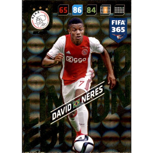 Fifa 365 Cards 2018 - LE56 - David Neres - Limited Edition