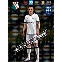 Fifa 365 Cards 2018 - LE73 - Miroslav Radovic - Limited...