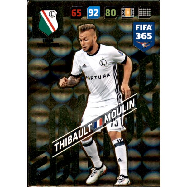 Fifa 365 Cards 2018 - LE75 - Thibault Moulin - Limited Edition