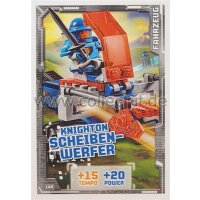 149 - Knighton Scheiben-Werfer - Fahrzeug Karte - LEGO...