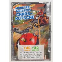 156 - Monster-Meister Chaos-Kutsche - Fahrzeug Karte -...