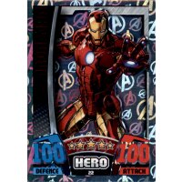 22 - Iron Man - Avangers Holo Karte - Marvel Avengers 2015