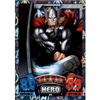 24 - Thor - Avangers Holo Karte - Marvel Avengers 2015