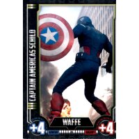 201 - Captain Americas Schild - Waffen-Karte - Marvel...