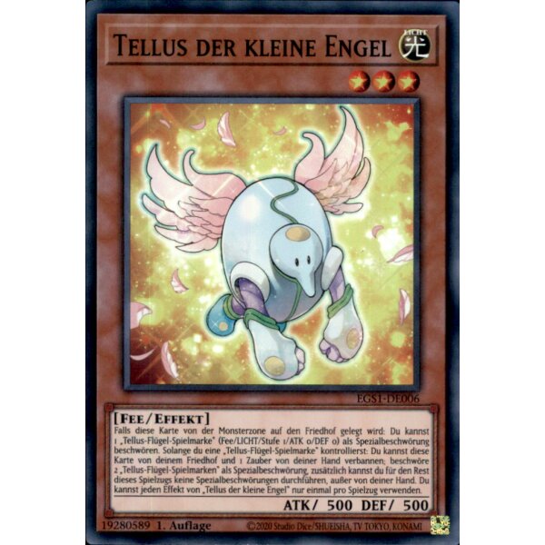 EGS1-DE006 - Tellus der kleine Engel - Super Rare