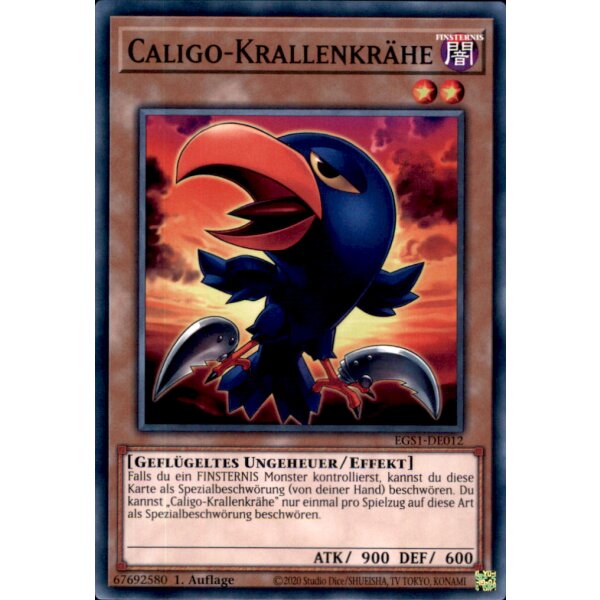 EGS1-DE012 - Caligo-Krallenkrähe - Common