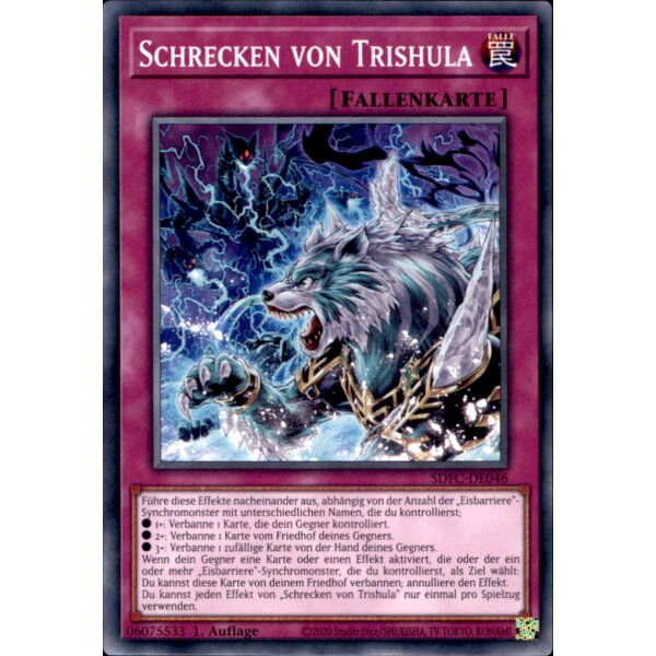 SDFC-DE046 - Schrecken von Trishula - Common