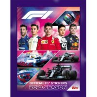 Formula 1 Saison 2021 - Sammelsticker - 1 Tüte