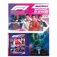 Formula 1 Saison 2021 - Sammelsticker - 1 Multipack