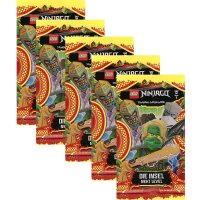 LEGO Ninjago 6 NEXT LEVEL Trading Cards - 5 Booster