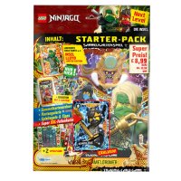 LEGO Ninjago 6 NEXT LEVEL Trading Cards - 1 Starter + 5 Booster