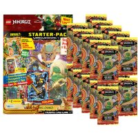 LEGO Ninjago 6 NEXT LEVEL Trading Cards - 1 Starter + 20...