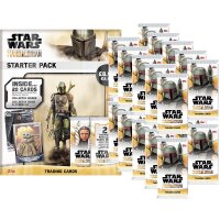 Star Wars The Mandalorian - 1 Starter + 20 Booster