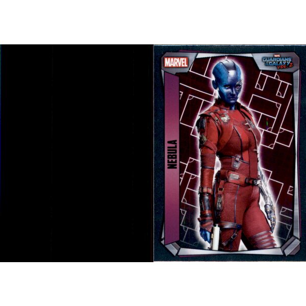 240 - Nebula - Mirror Foil  - Marvel Missions 2017