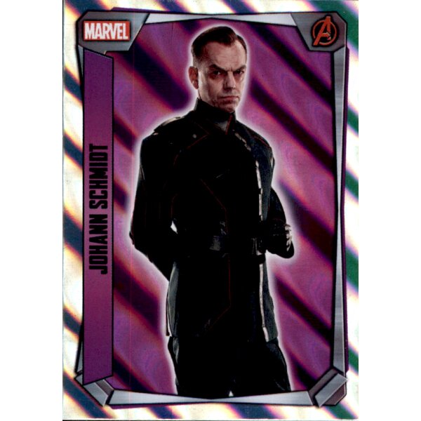 243 - Johann Schmidt - Holographic Foil  - Marvel Missions 2017