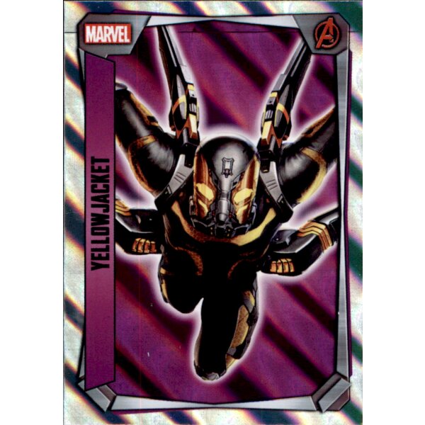 247 - YellowJacket - Holographic Foil  - Marvel Missions 2017