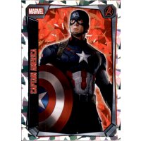 259 - Captain America - Super Holographic Foil  - Marvel...