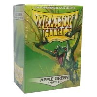 Dragon Shield Matte Sleeves - Apple Green (100 Sleeves)