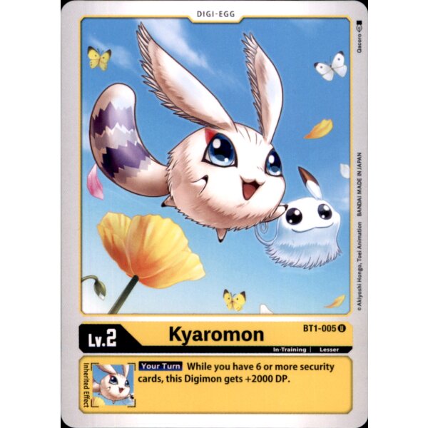 BT1-005 - Kyaromon - Uncommon