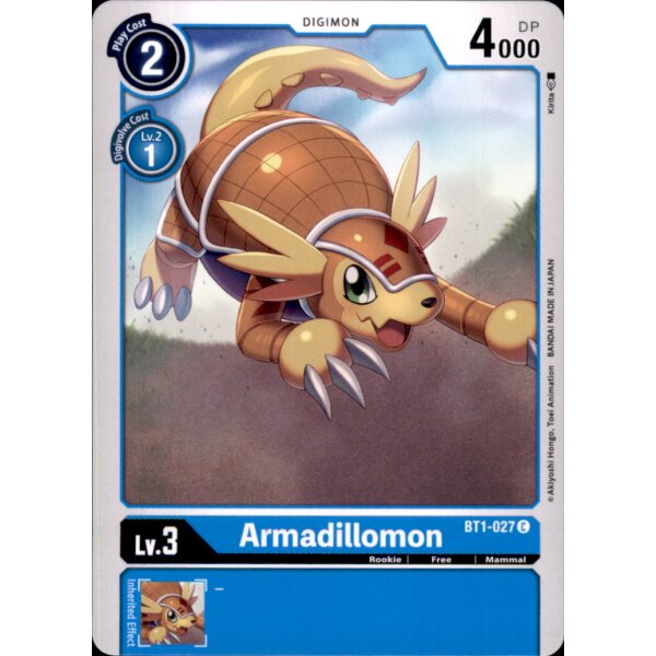 BT1-027 - Armadillomon - Common