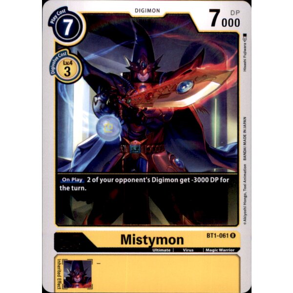 BT1-061 - Mistymon - Rare