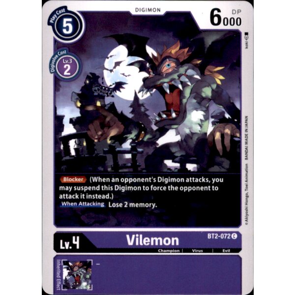 BT2-072 - Vilemon - Common