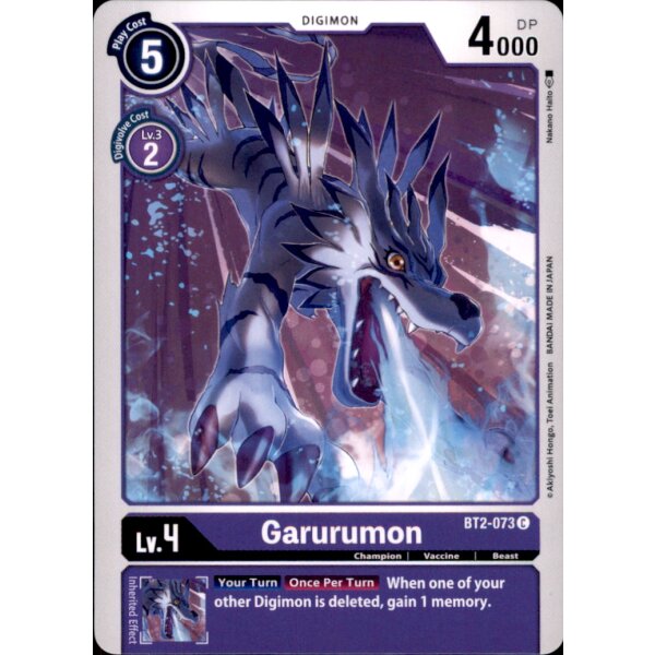 BT2-073 - Garurumon - Common