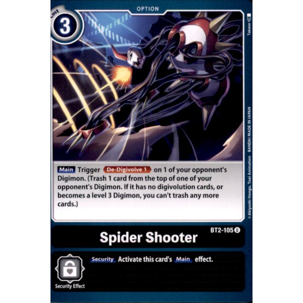 BT2-105 - Spider Shooter - Uncommon