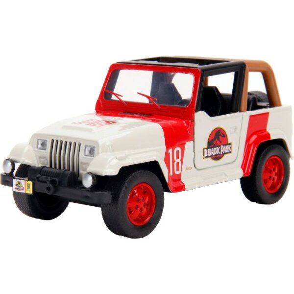 Simba - Jurassic Park Jeep Wrangler 1:32