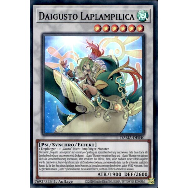 DAMA-DE040 - Daigusto Laplampilica - 1. Auflage