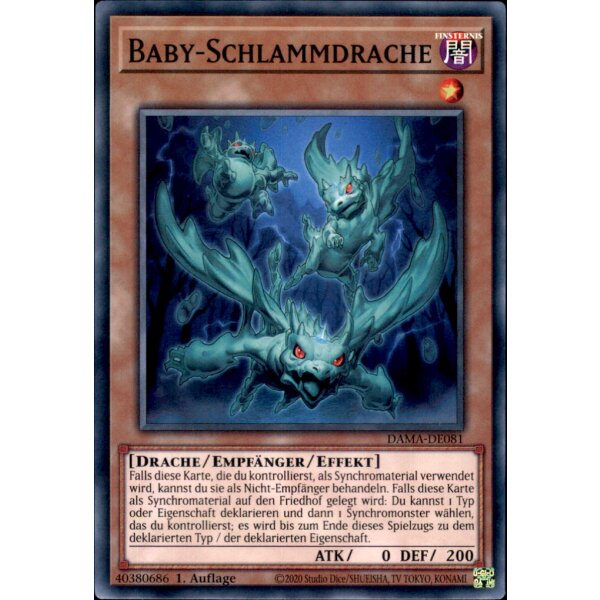 DAMA-DE081 - Baby-Schlammdrache - 1. Auflage