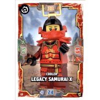 13 - Cooler Legacy Samurai X - Helden Karte - Serie 6...