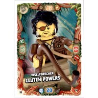 32 - Inselforscher Clutch Powers - Helden Karte - Serie 6...