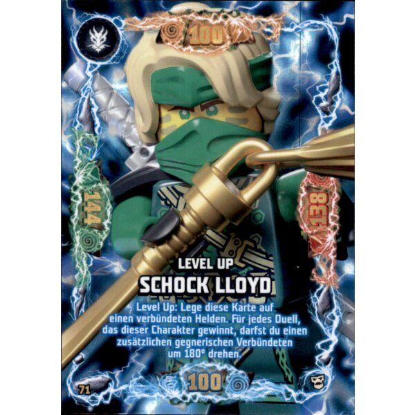 71 - Level Up Schock Lloyd Level-Up-Karte - Serie 6 NEXT LEVEL