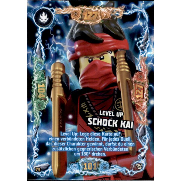 73 - Level Up Schock Kai Level-Up-Karte - Serie 6 NEXT LEVEL