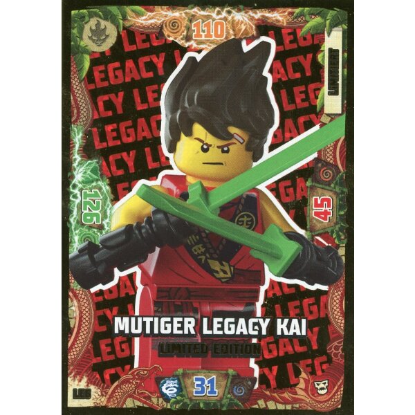 LE06 - Mutiger Legacy Kai - Limitierte Karte - Serie 6 NEXT LEVEL