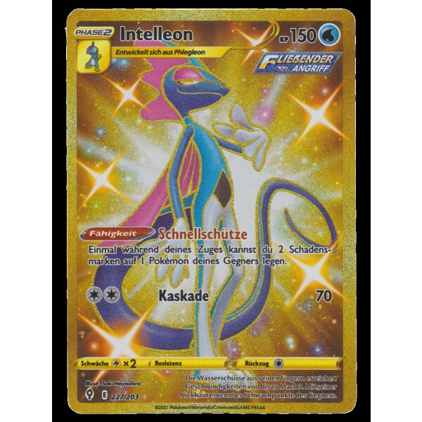 227/203 - Intelleon - Secret Rare