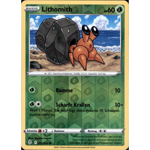 011/203 - Lithomith - Reverse Holo