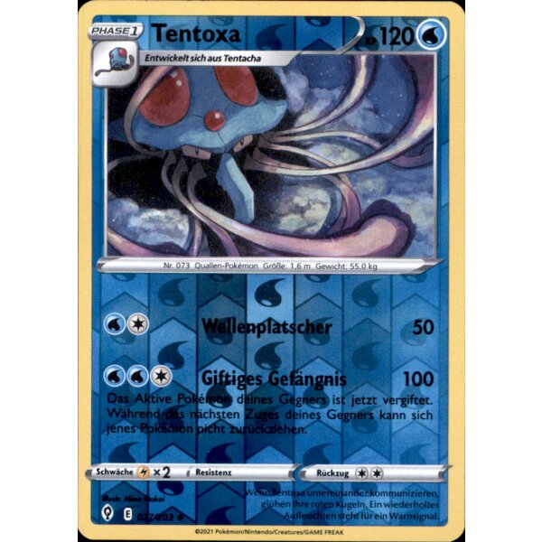 027/203 - Tentoxa - Reverse Holo