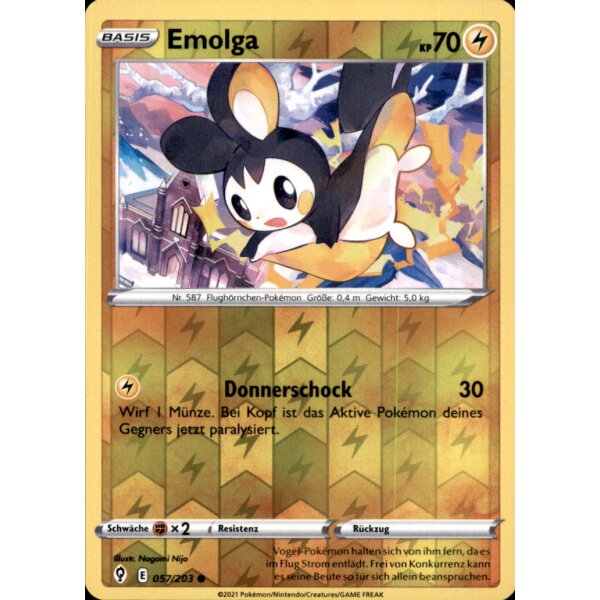 057/203 - Emolga - Reverse Holo