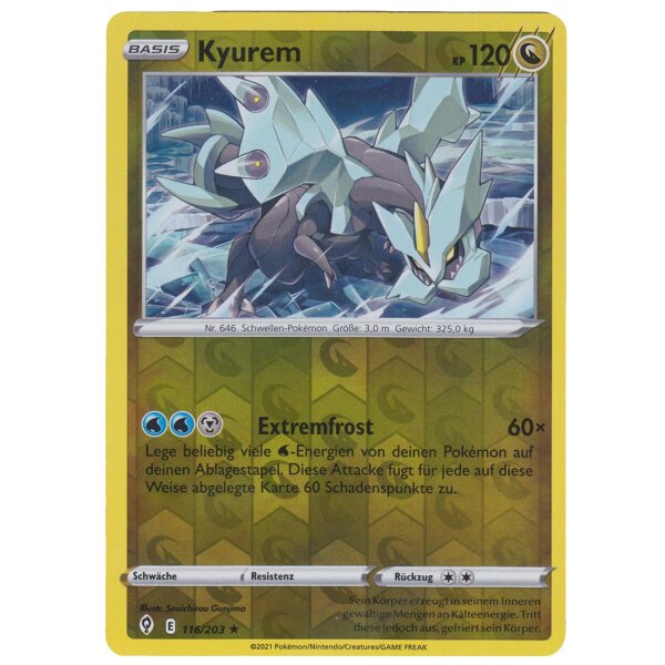 116/203 - Kyurem - Reverse Holo