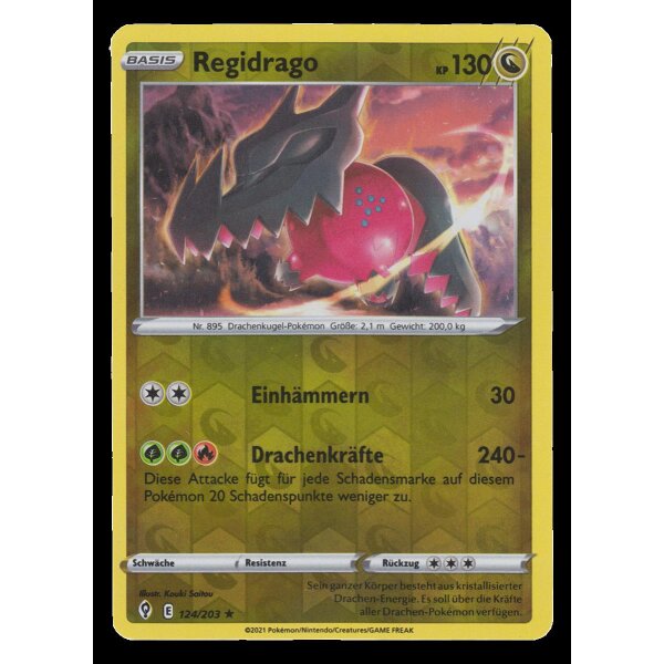 124/203 - Regidrago - Reverse Holo