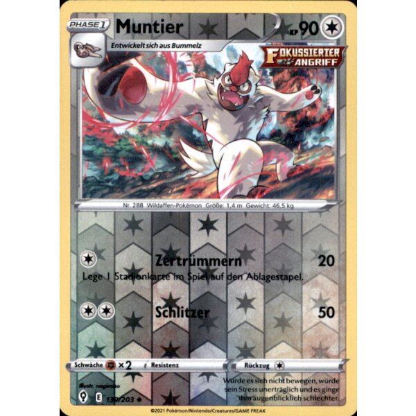 130/203 - Muntier - Reverse Holo