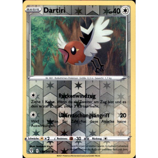 138/203 - Dartiri - Reverse Holo