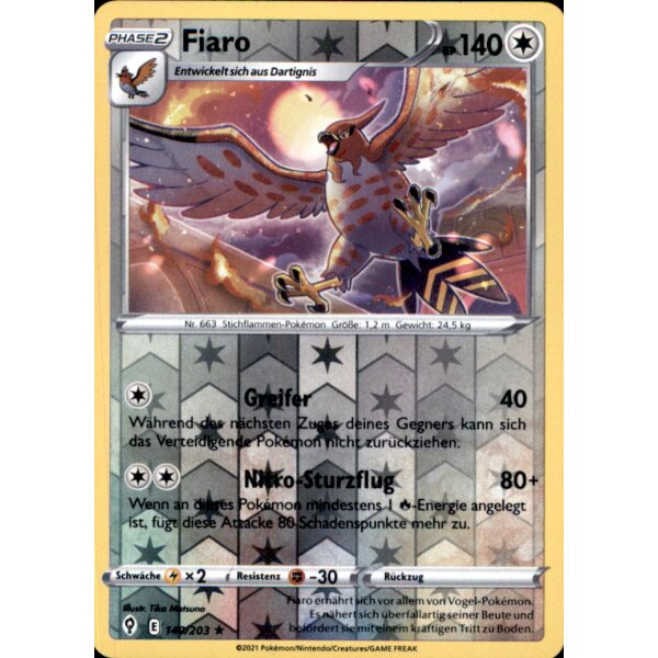 140/203 - Fiaro - Reverse Holo